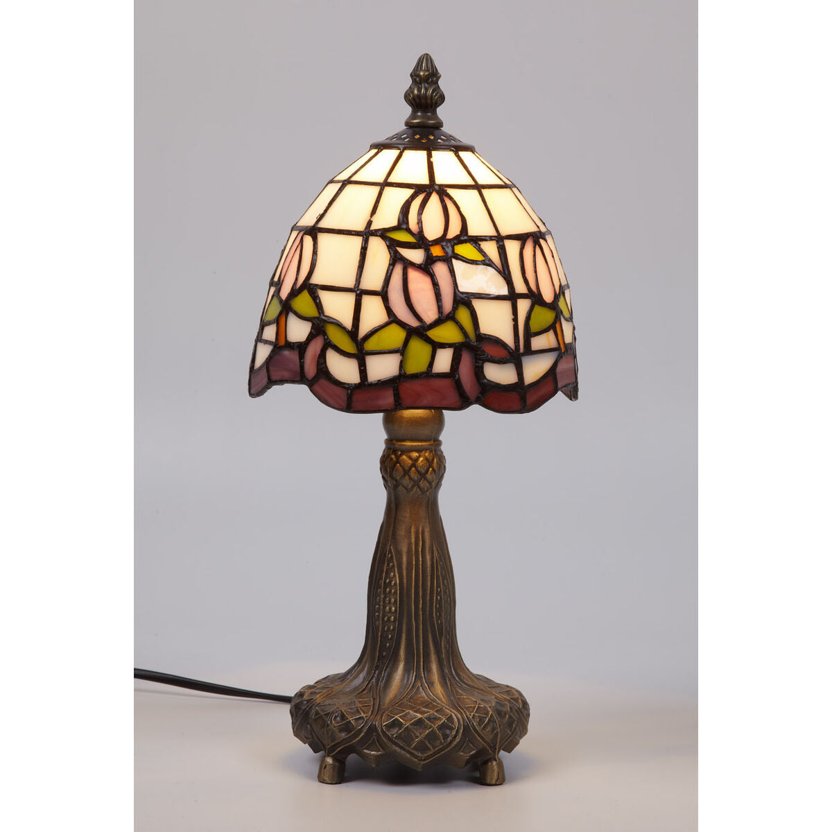 Viro Lighting Table Lamp Brown Zinc 60 W 15 x 28 x 15 cm