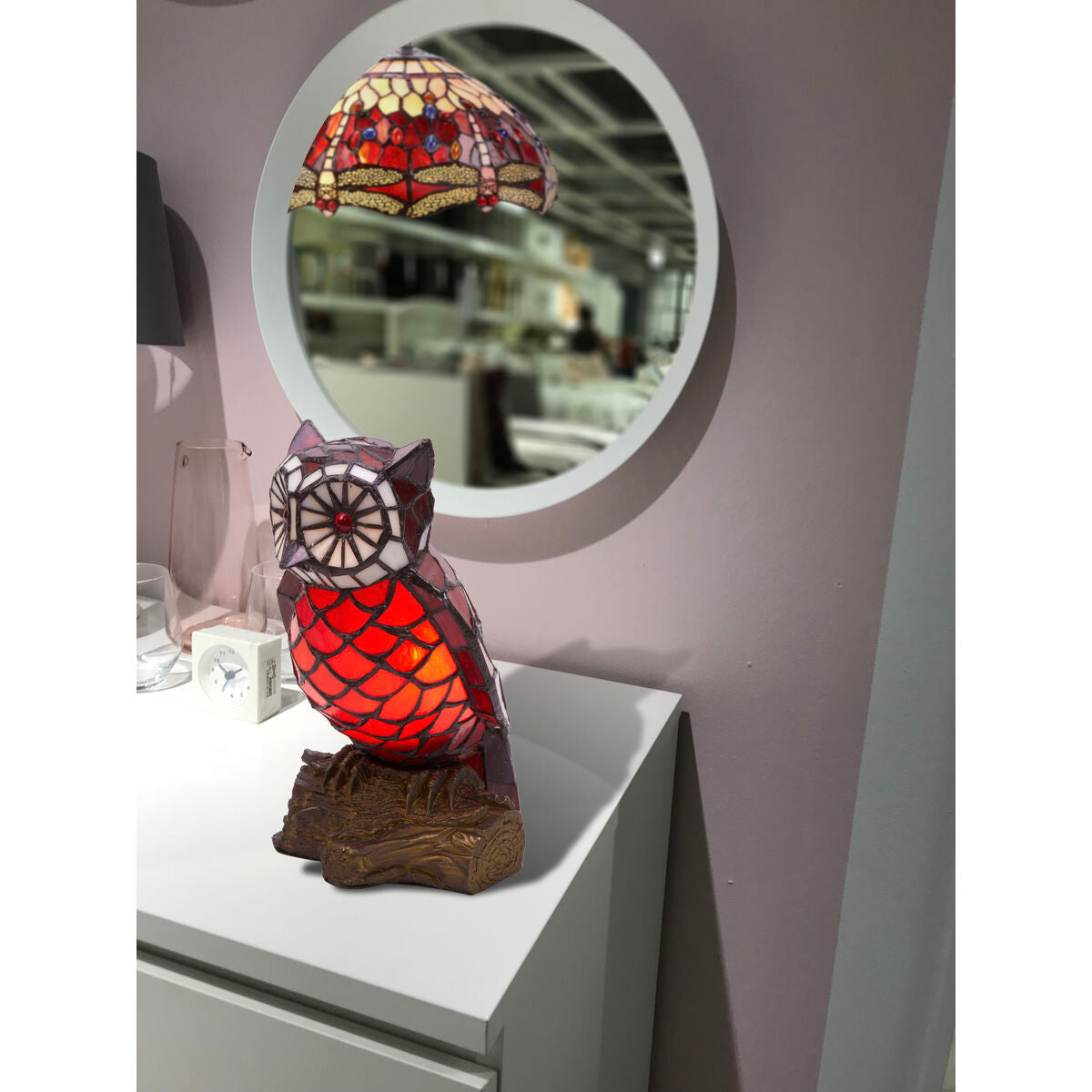 Viro Table Lamp Lighting 60 W 22 x 30 x 19 cm Owl