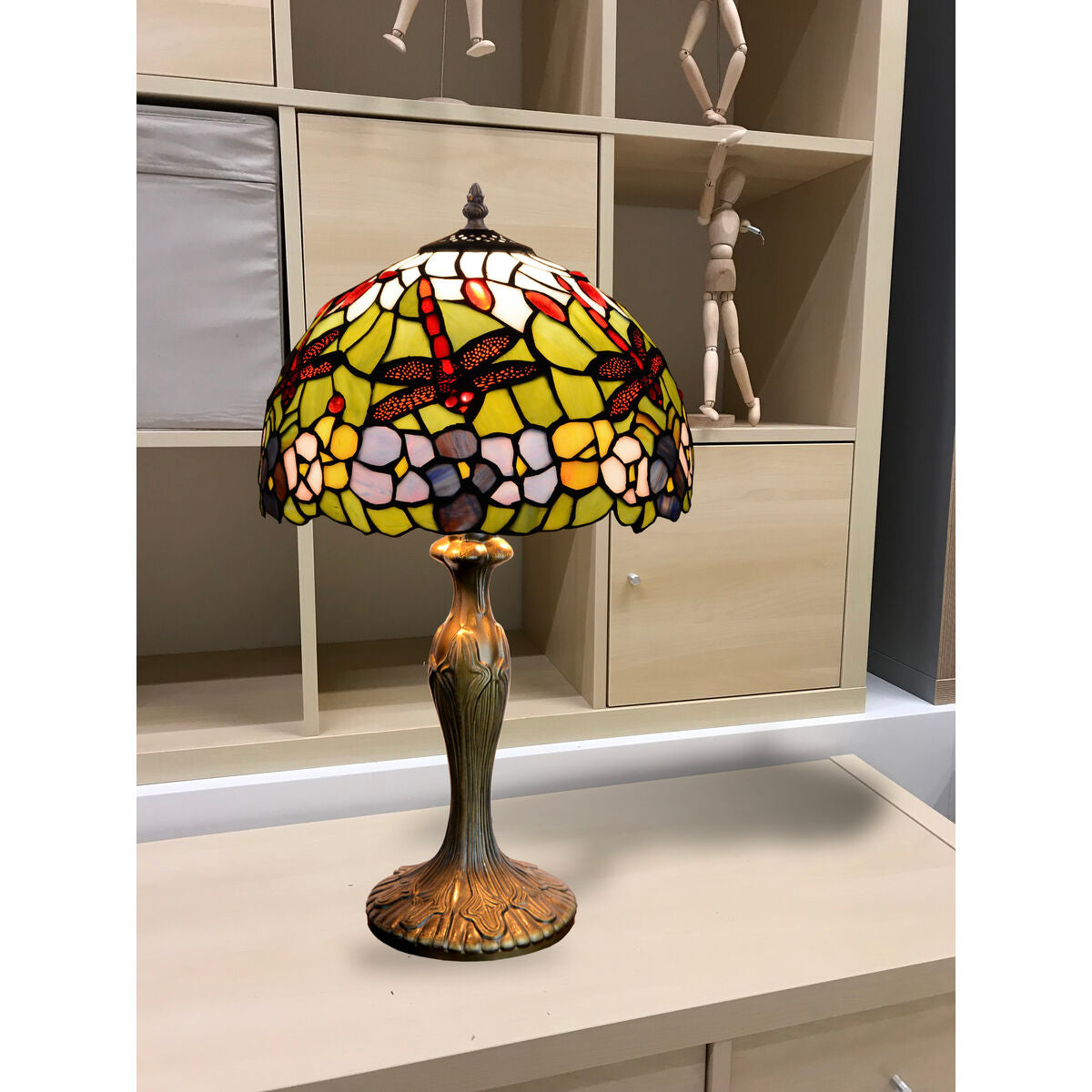 Viro Lighting Table Lamp Multicolour Zinc 60 W 30 x 50 x 30 cm