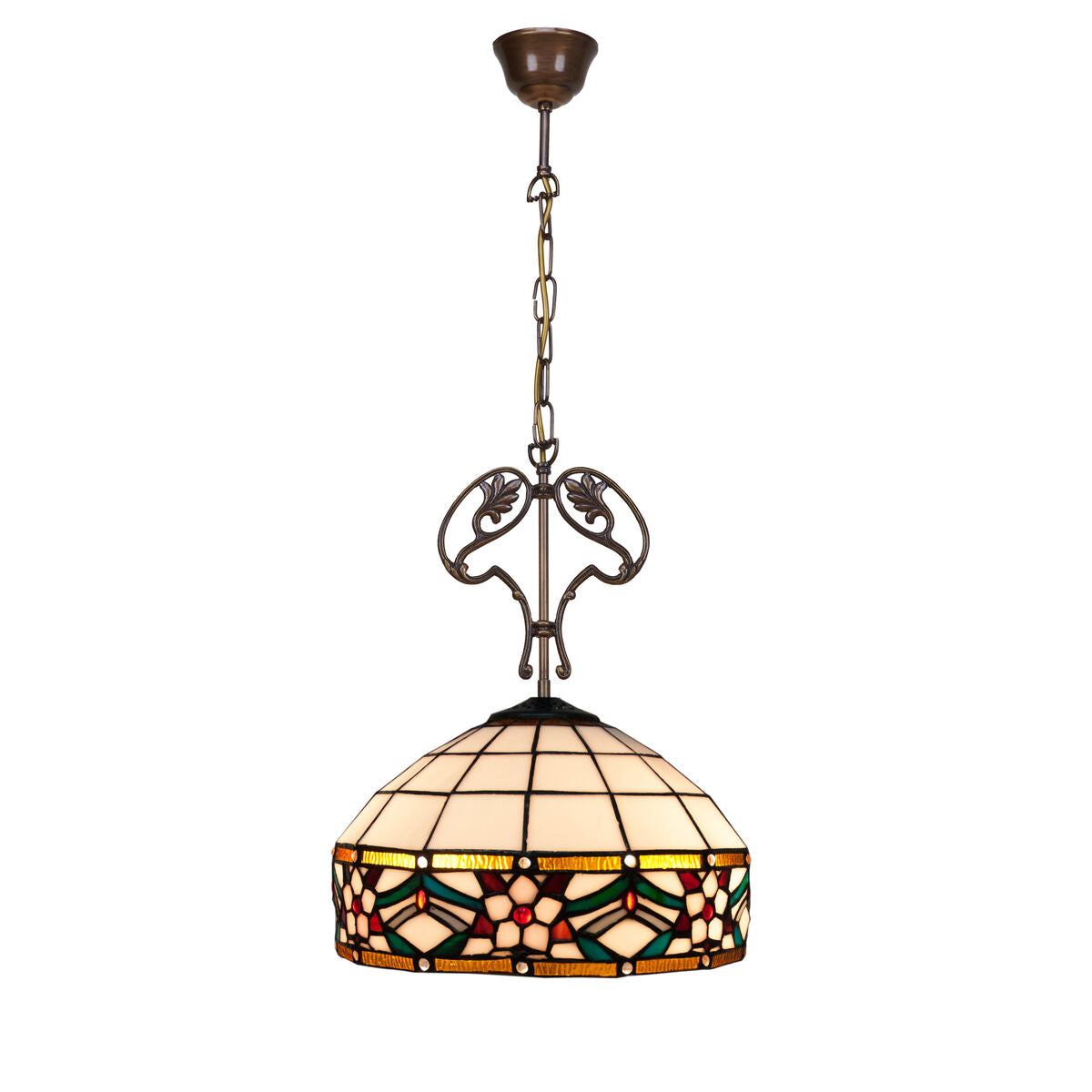 Viro Museum Ceiling Lamp White Iron 60 W 40 x 135 x 40 cm