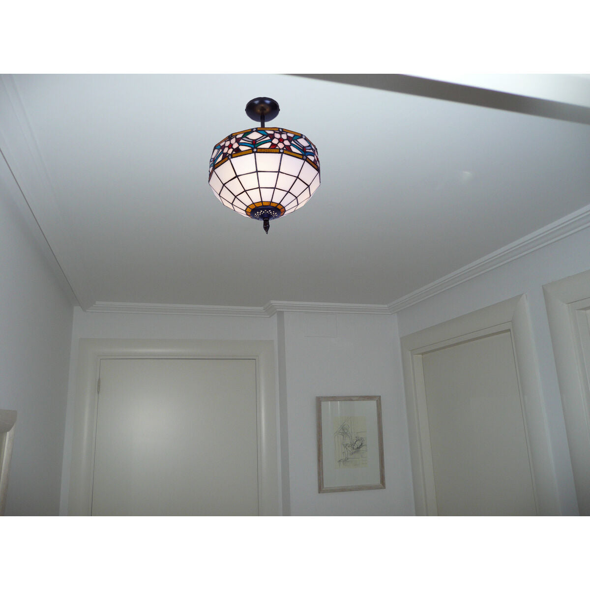 Viro Museum Ceiling Lamp White Iron 60 W 30 x 45 x 30 cm