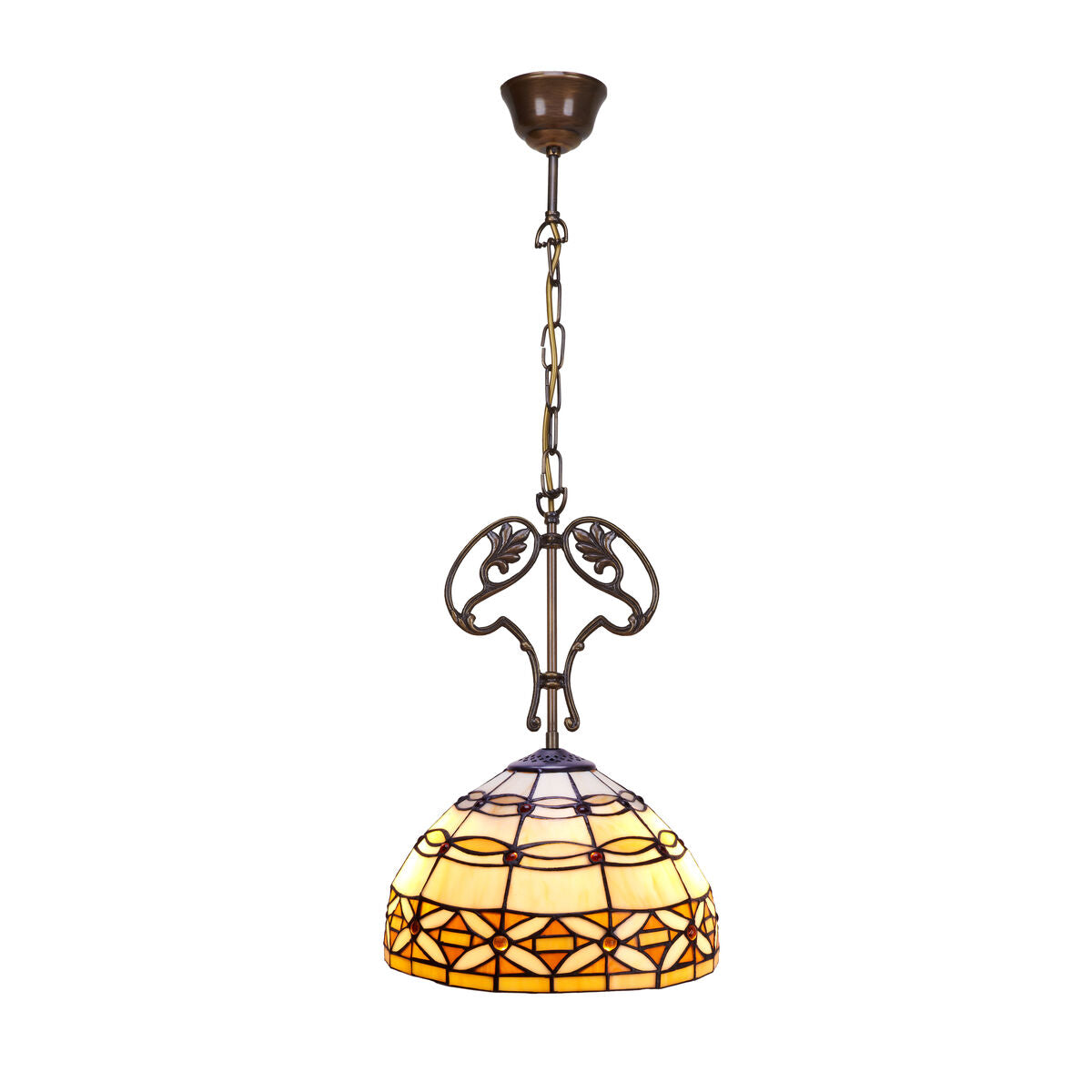 Viro Ivory Ceiling Lamp Ivory Iron 60 W 30 x 135 x 30 cm