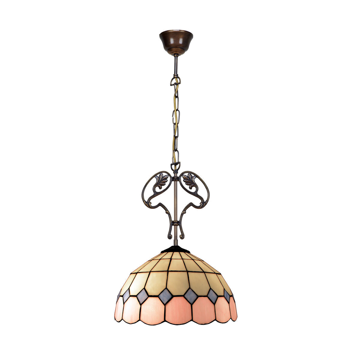 Viro Pink Iron Ceiling Lamp 60 W 40 x 135 x 40 cm