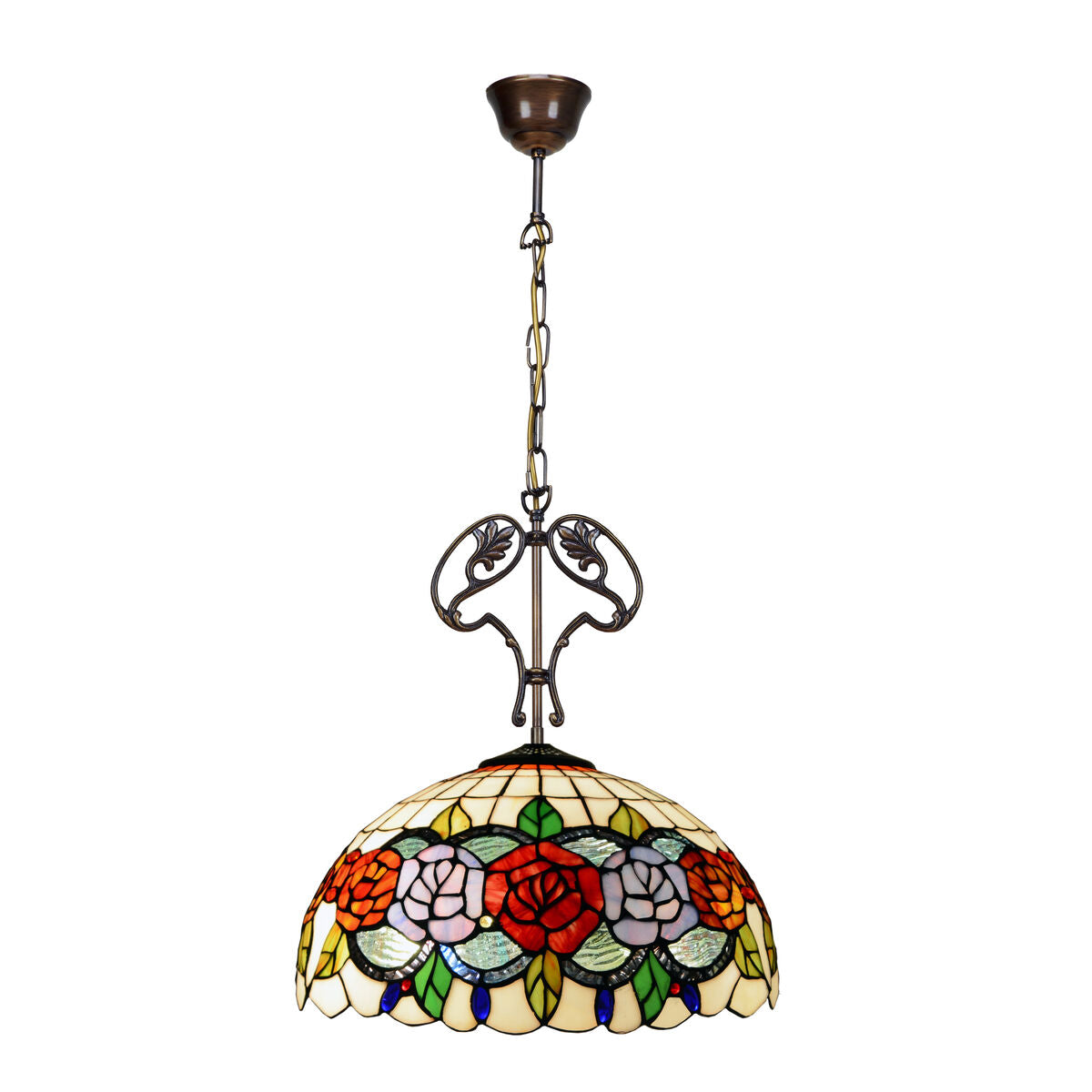 Viro Rosy Ceiling Lamp Multicolor Iron 60 W 40 x 135 x 40 cm