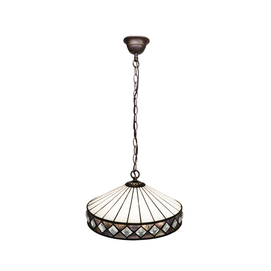 Viro Ilumina Ceiling Lamp White Iron 60 W 30 x 125 x 30 cm