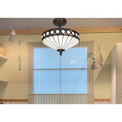 Viro Ilumina Ceiling Lamp White Iron 60 W 30 x 40 x 30 cm