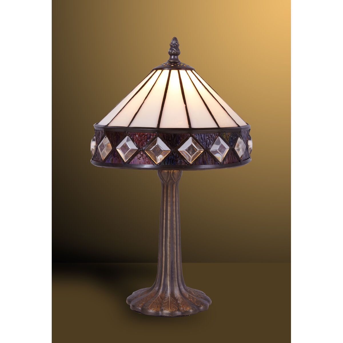 Viro Ilumina Table Lamp White Zinc 60 W 20 x 37 x 20 cm