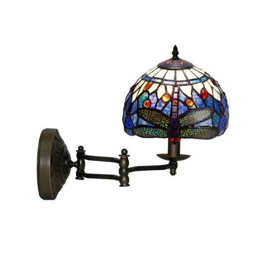 Viro Belle Epoque Wall Light Blue Iron 60 W 25 x 32 x 28 cm