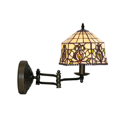 Viro Hexa Ivory Iron Wall Light 60 W 25 x 32 x 28 cm