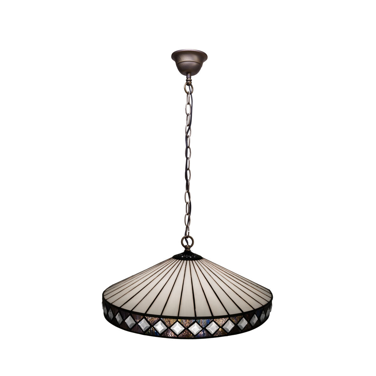 Viro Ilumina Ceiling Lamp White Iron 60 W 45 x 125 x 45 cm