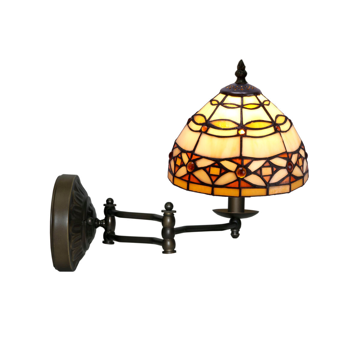 Viro Ivory Wall Sconce Ivory Iron 60 W 25 x 32 x 28 cm