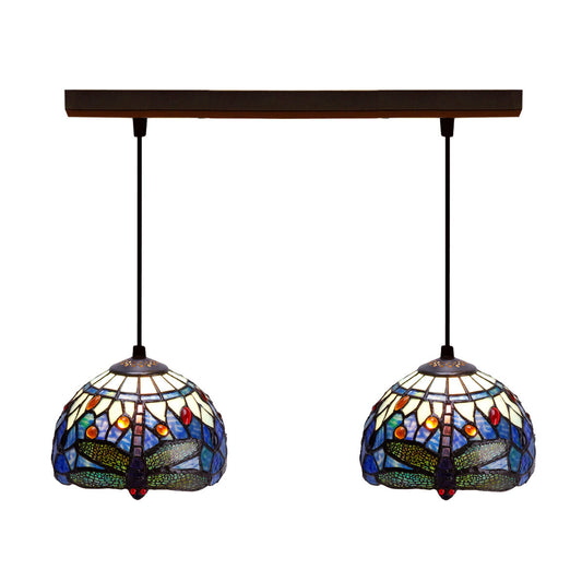 Viro Ceiling Lamp Blue Iron 60 W 50 x 20 x 20 cm