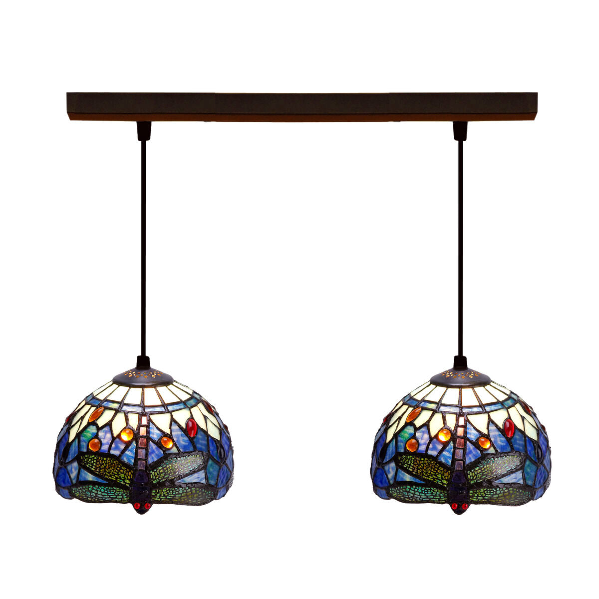 Viro Ceiling Lamp Blue Iron 60 W 50 x 20 x 20 cm