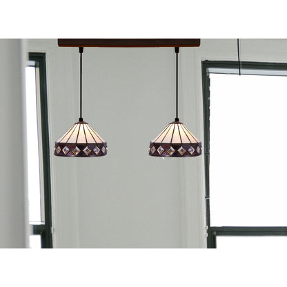 Viro Ceiling Lamp White Iron 60 W 50 x 20 x 20 cm