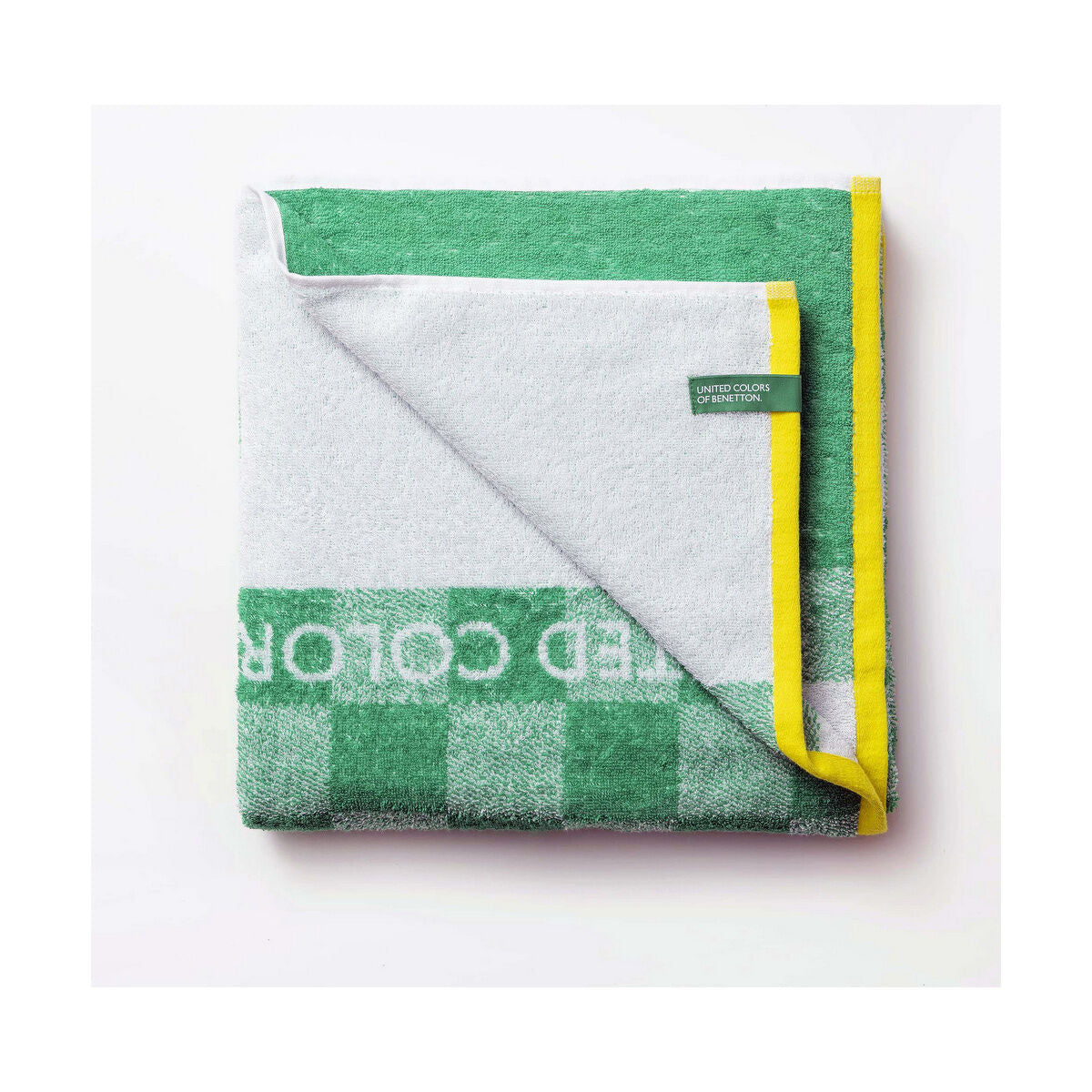 Benetton BE148 Beach Towel 140 x 170 cm Green