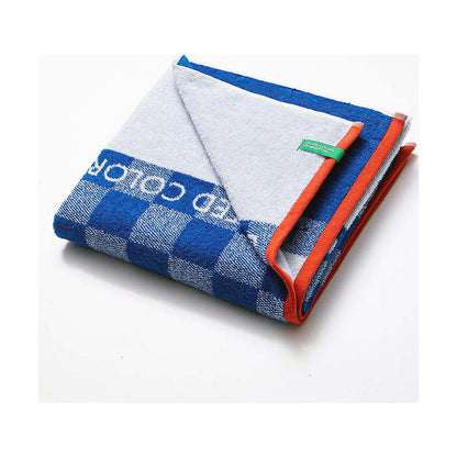 Benetton BE146 Beach Towel 140 x 170 cm Blue