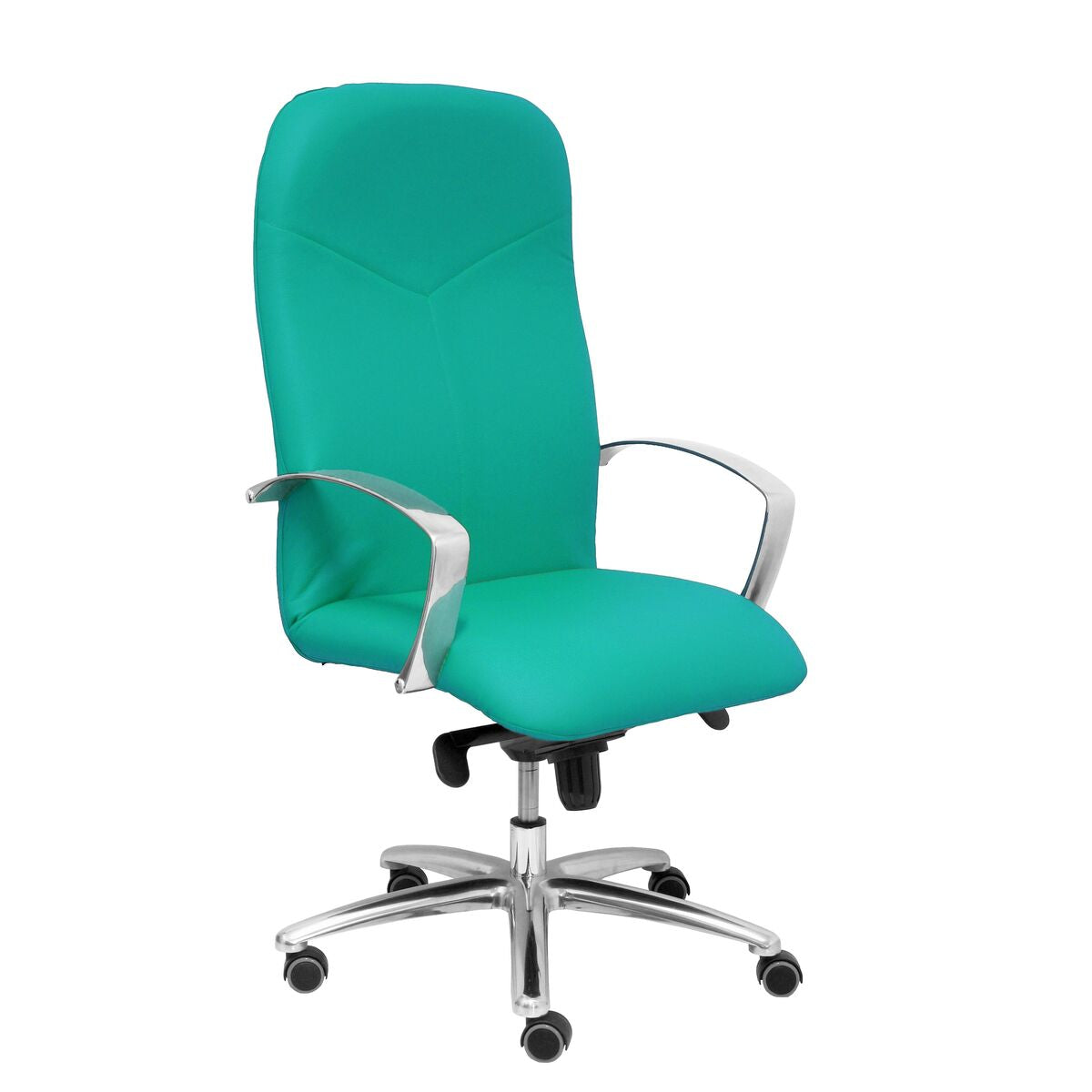 Sillón de Oficina Caudete P&C 5DBSP39 Verde Turquesa