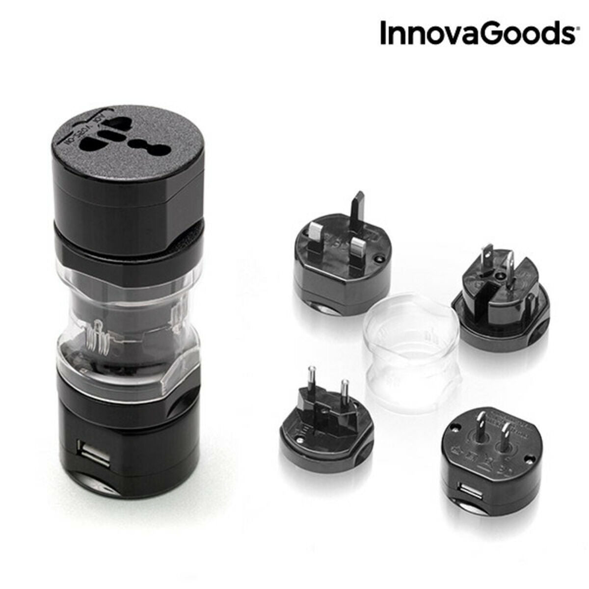 Electrip InnovaGoods Universal Travel Plug Adapter (Refurbished A)