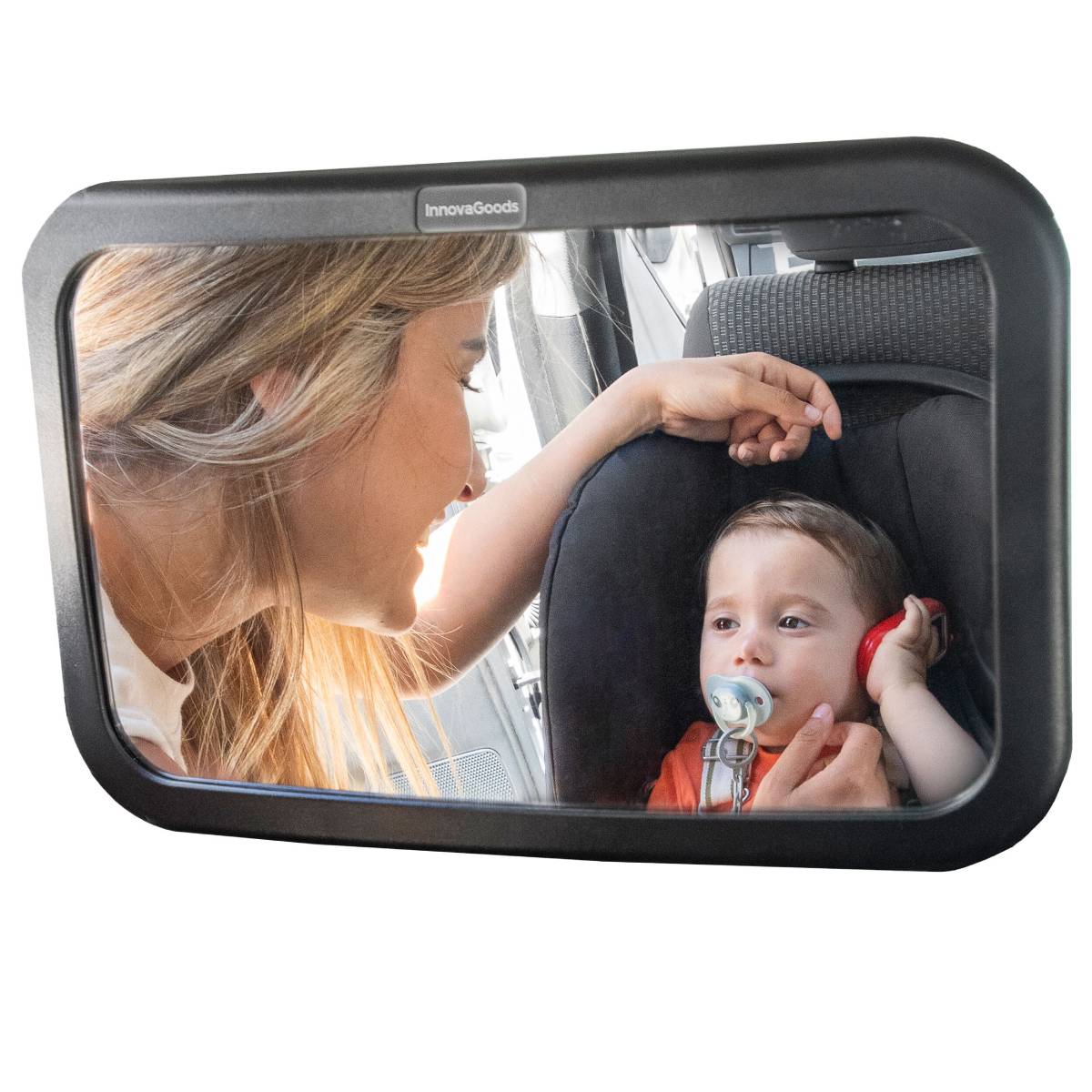 Mirraby InnovaGoods Rearview Mirror for Baby Back Seat