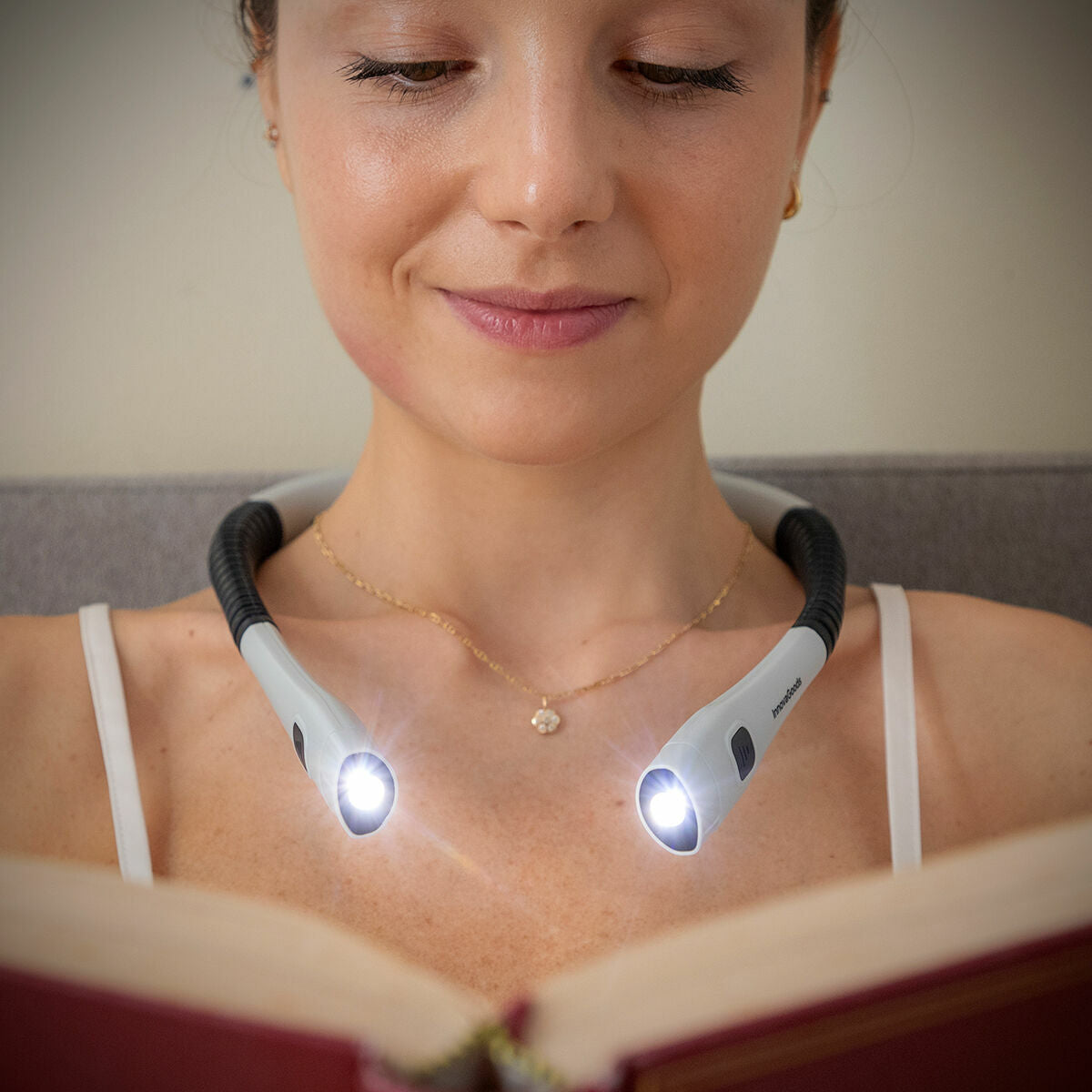 Neddrer InnovaGoods Rechargeable Neck Reading Light