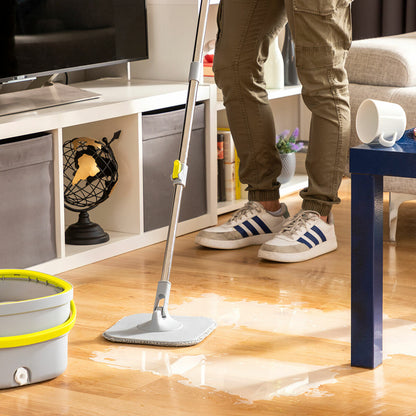 InnovaGoods Selimop Self-Cleaning Spin Mop with Separator Bucket