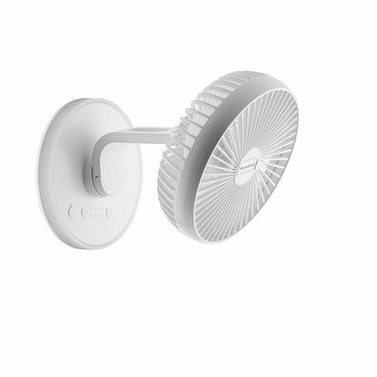 Ventilador de Escritorio Recargable con LED FanLed InnovaGoods Blanco Ø6,6'' 4000 mAh (Reacondicionado C)