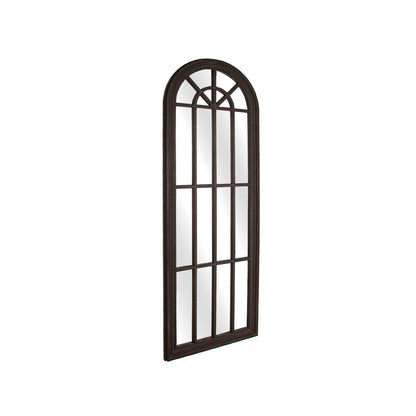 Espejo de pared Romimex Negro Resina Ventana 61 x 178 x 4 cm