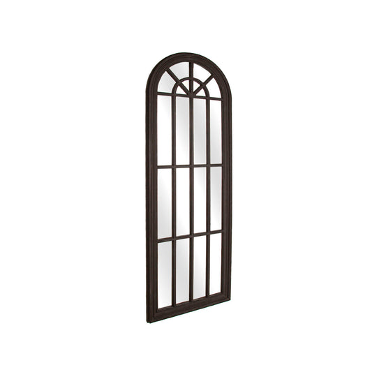 Espejo de pared Romimex Negro Resina Ventana 61 x 178 x 4 cm