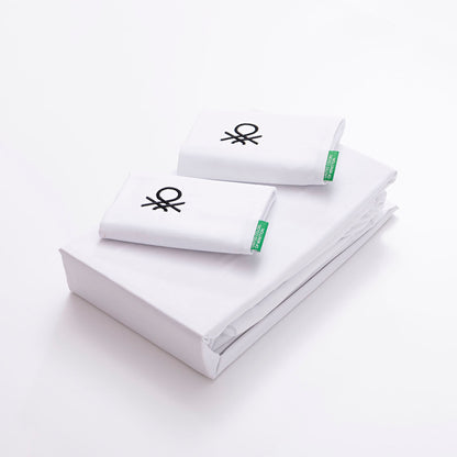 Benetton White Sheet Set 4 Pieces