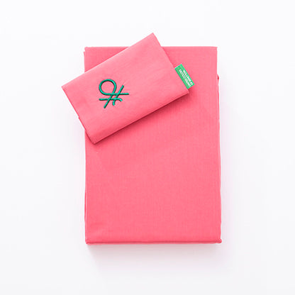 Benetton Pink Single Sheet Set 3 Pieces