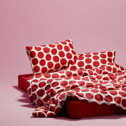 Benetton Red Polka Dot Sheet Set 4 Pieces