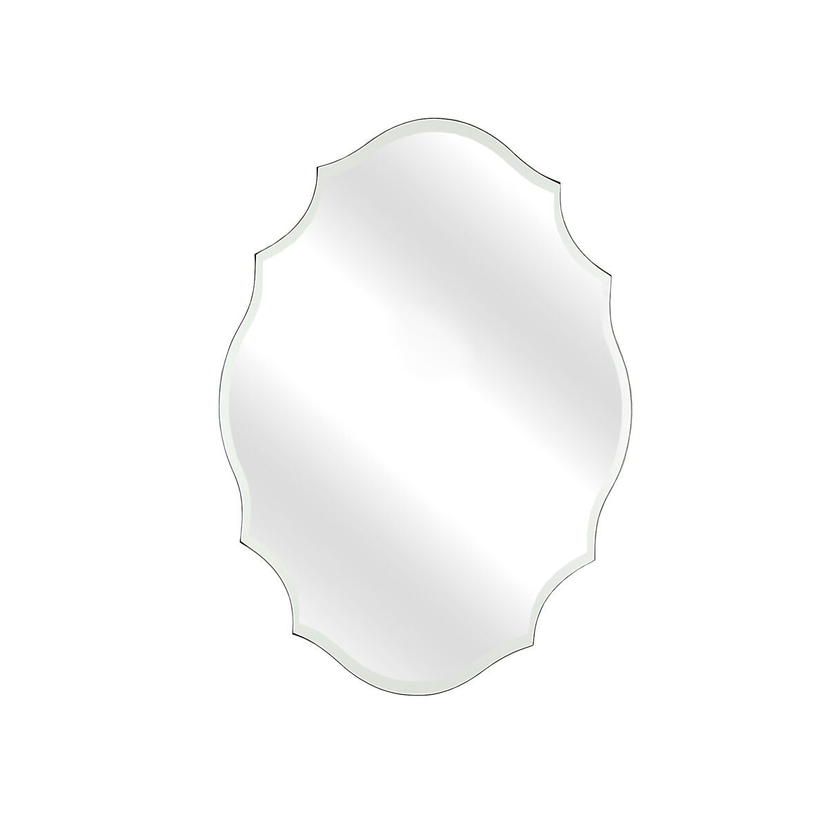 Romimex Glass Wall Mirror 50 x 70 x 2 cm