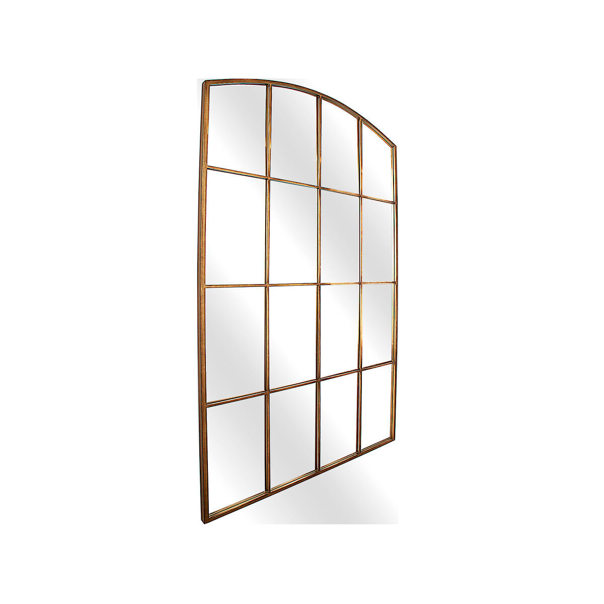 Romimex Metal Window Wall Mirror 100 x 180 x 3 cm