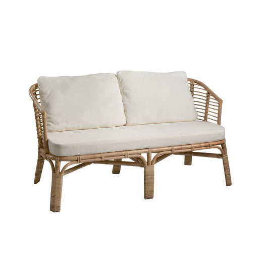 Romimex Natural Sofa 160 x 85 x 65 cm