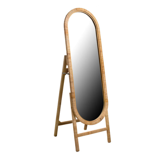 Romimex Natural Standing Mirror 47 x 151 x 48 cm