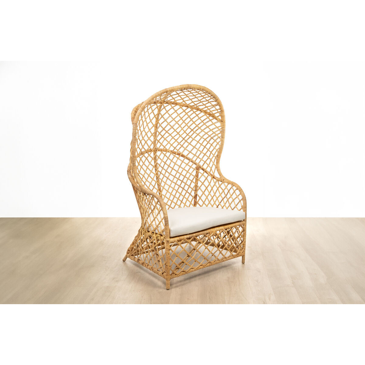 Romimex Natural Armchair 83 x 152 x 78 cm