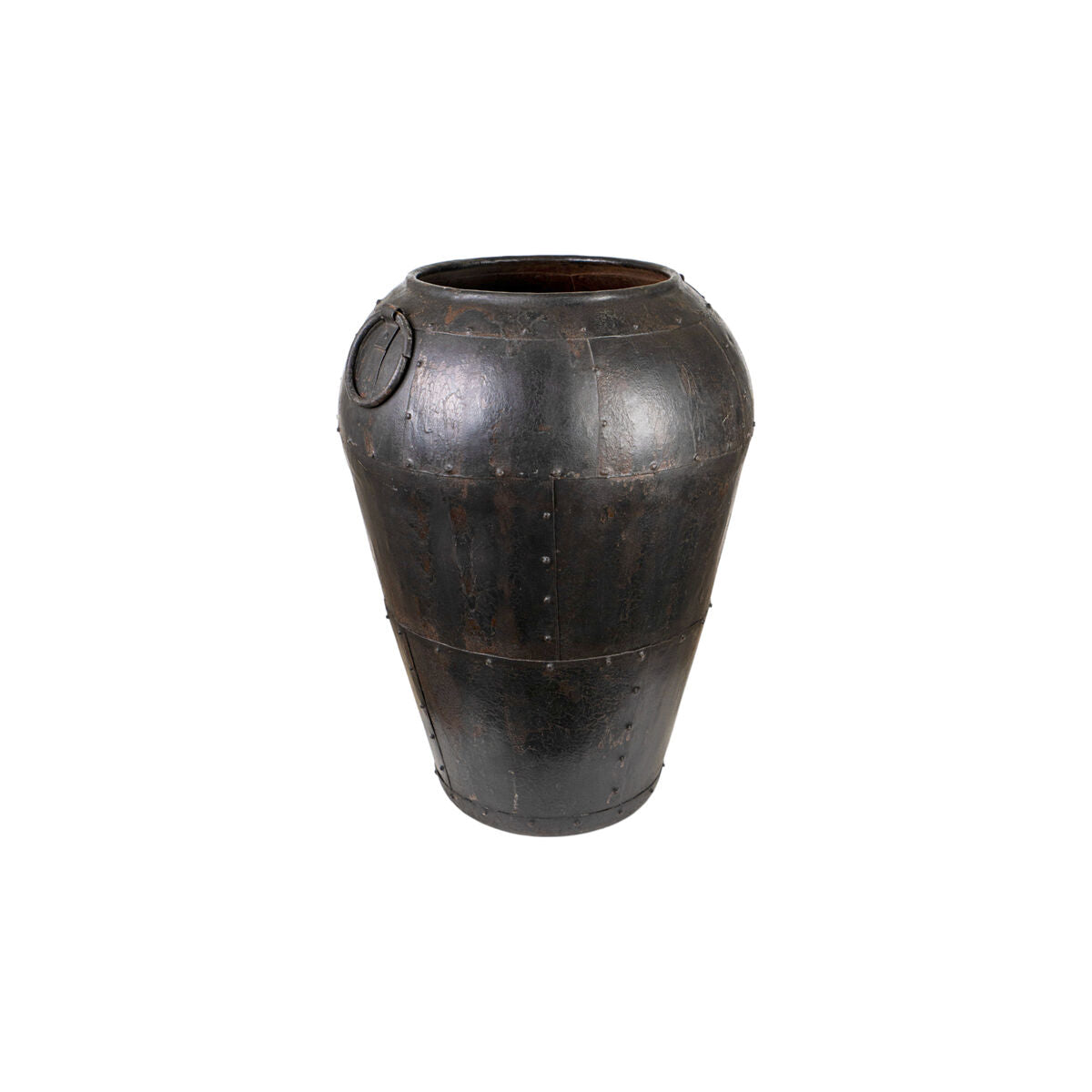 Alexandra House Living Floor Vase Black Metal 60 x 130 x 60 cm