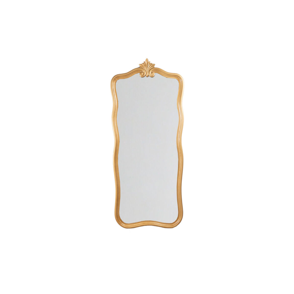 Romimex Gold Wall Mirror MDF Wood 71 x 170 x 3 cm