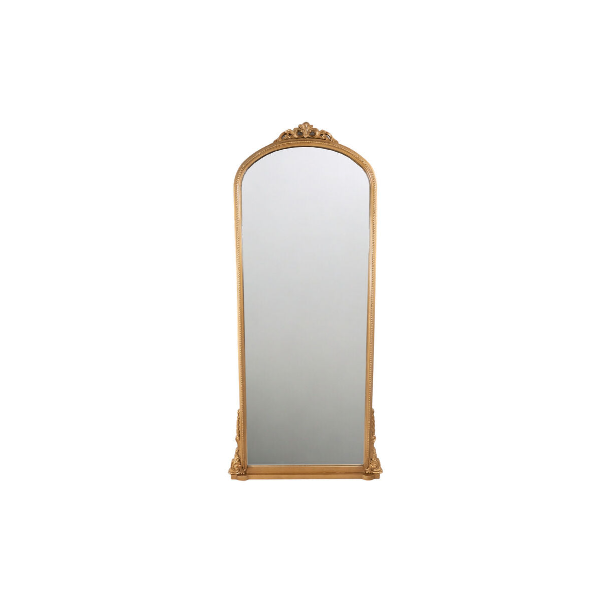 Romimex Gold Wall Mirror MDF Wood 84 x 183 x 6 cm