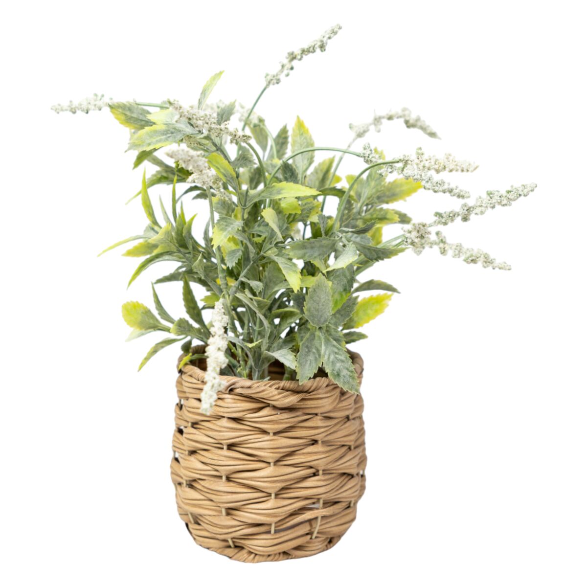 Decorative Plant Romimex Plastic Fiber Lavender 15 x 32 x 15 cm