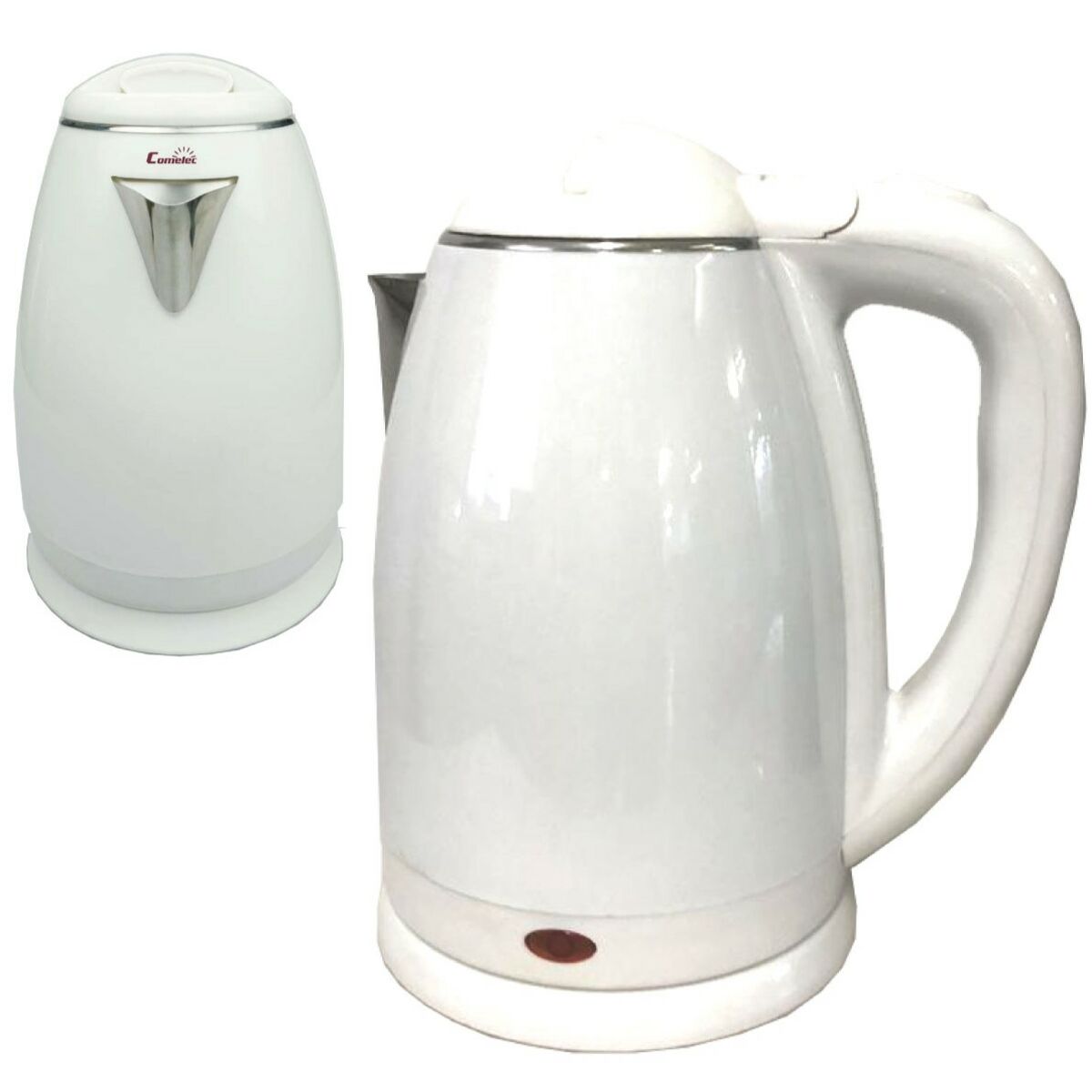 COMELEC WK7321 White Kettle 1500 W 1.8 L