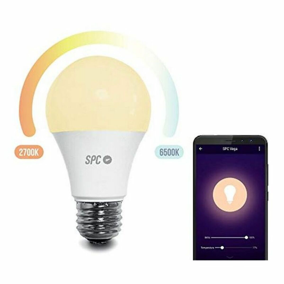 SPC 6104B LED 4 5W A+ E27 Smart Bulb