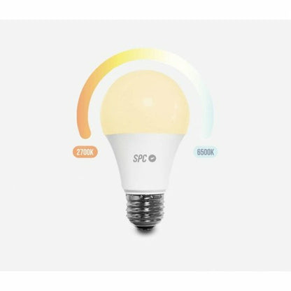 Bombilla Inteligente SPC Aura 800 Wifi 10 W E27 75 W Multicolor E27 800 lm (2700 K) (6500 K) 2700K - 6500K