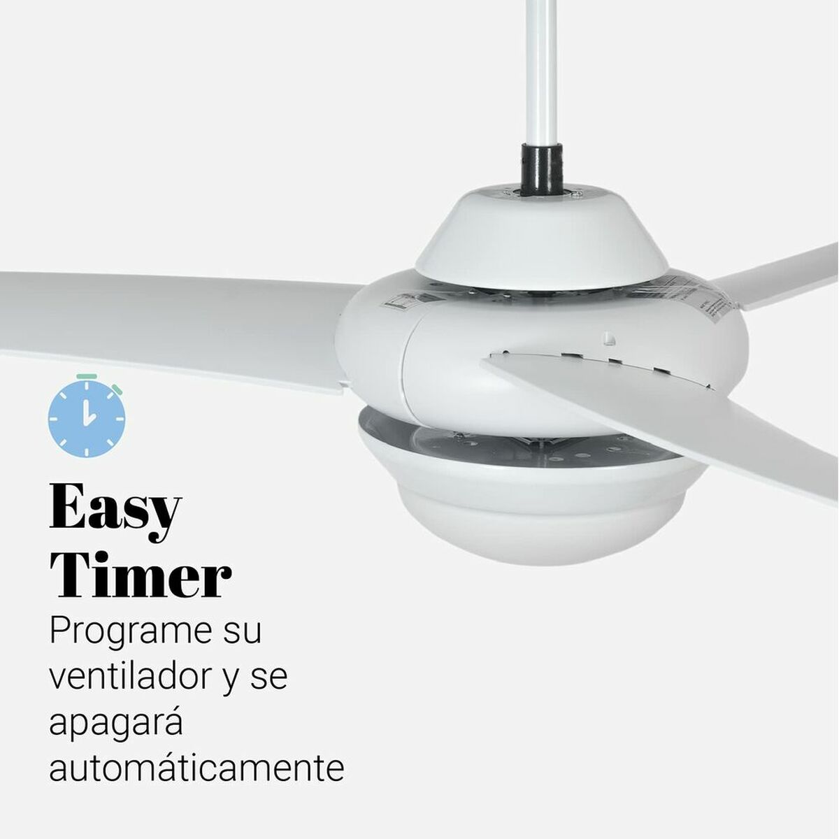 Universal Ceiling Fan Blue UVT1301-20 70W 70 W White (132 cm)