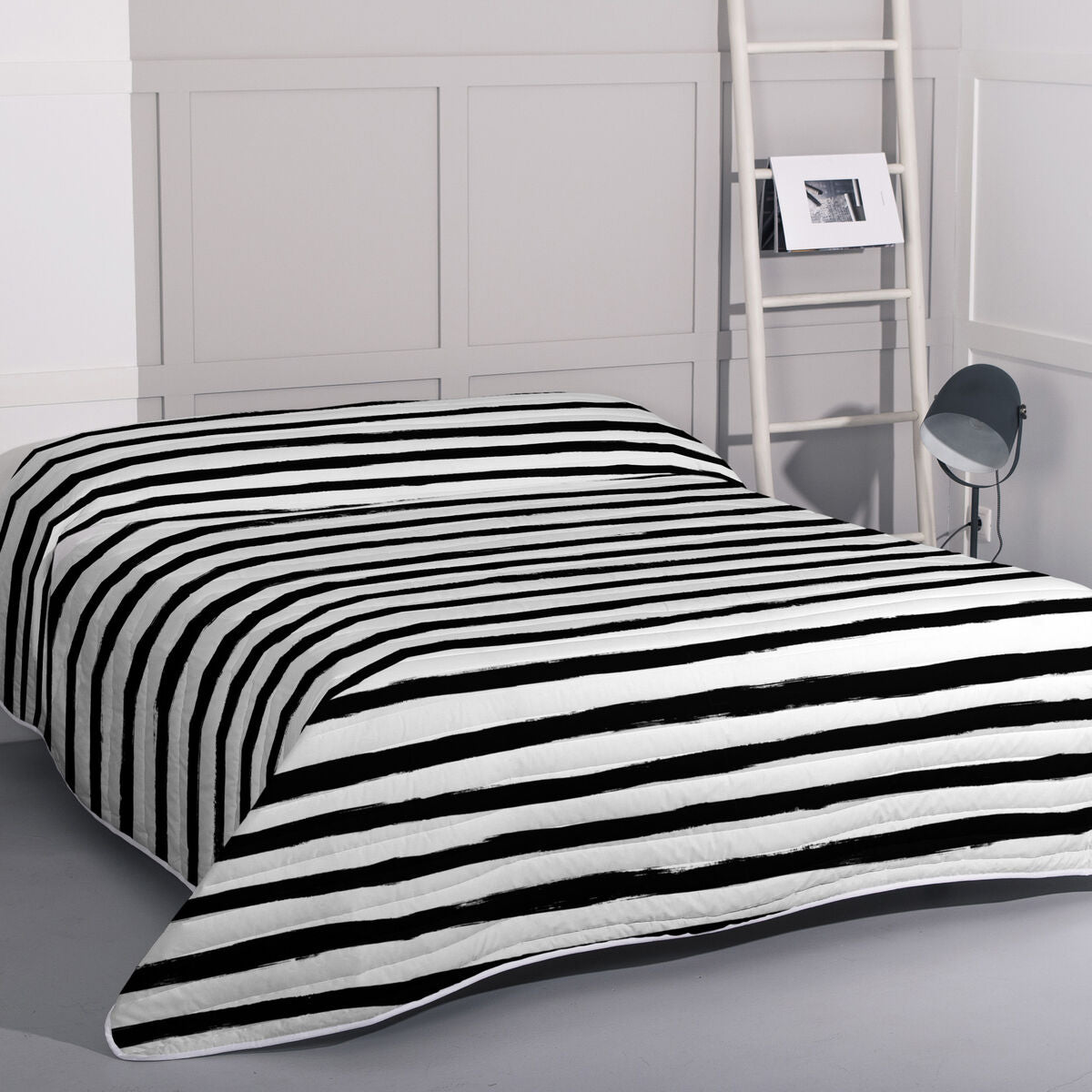 HappyFriday Quilt Blanc Stripes Multicolor 270 x 260 cm