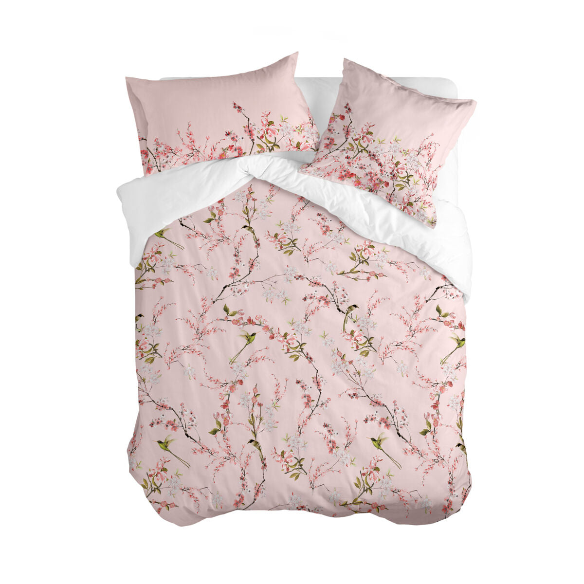 HappyFriday Duvet Cover Chinoiserie rose Multicolor 140 x 200 cm