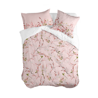 HappyFriday Duvet Cover Chinoiserie rose Multicolor 200 x 200 cm