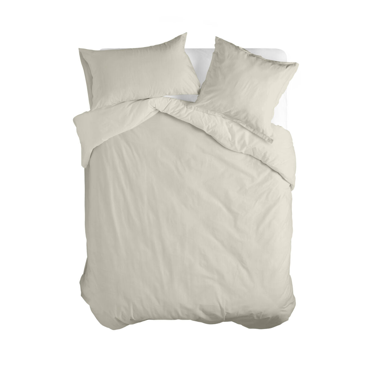 HappyFriday Basic Beige Duvet Cover 180 x 220 cm