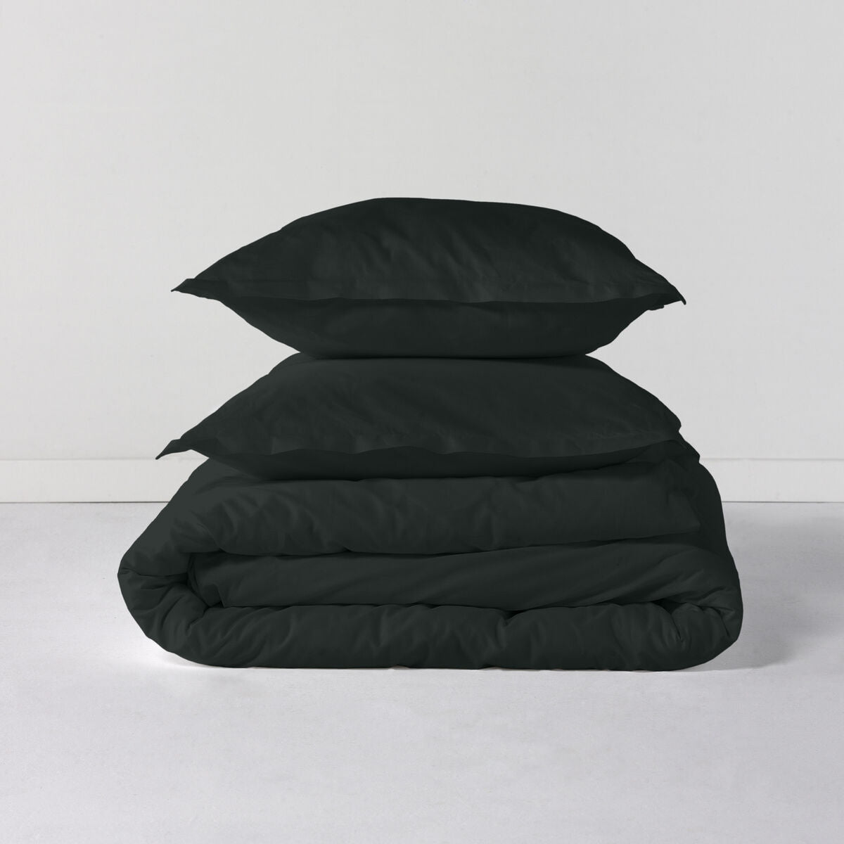 HappyFriday BASIC Duvet Cover Black 240 x 220 cm