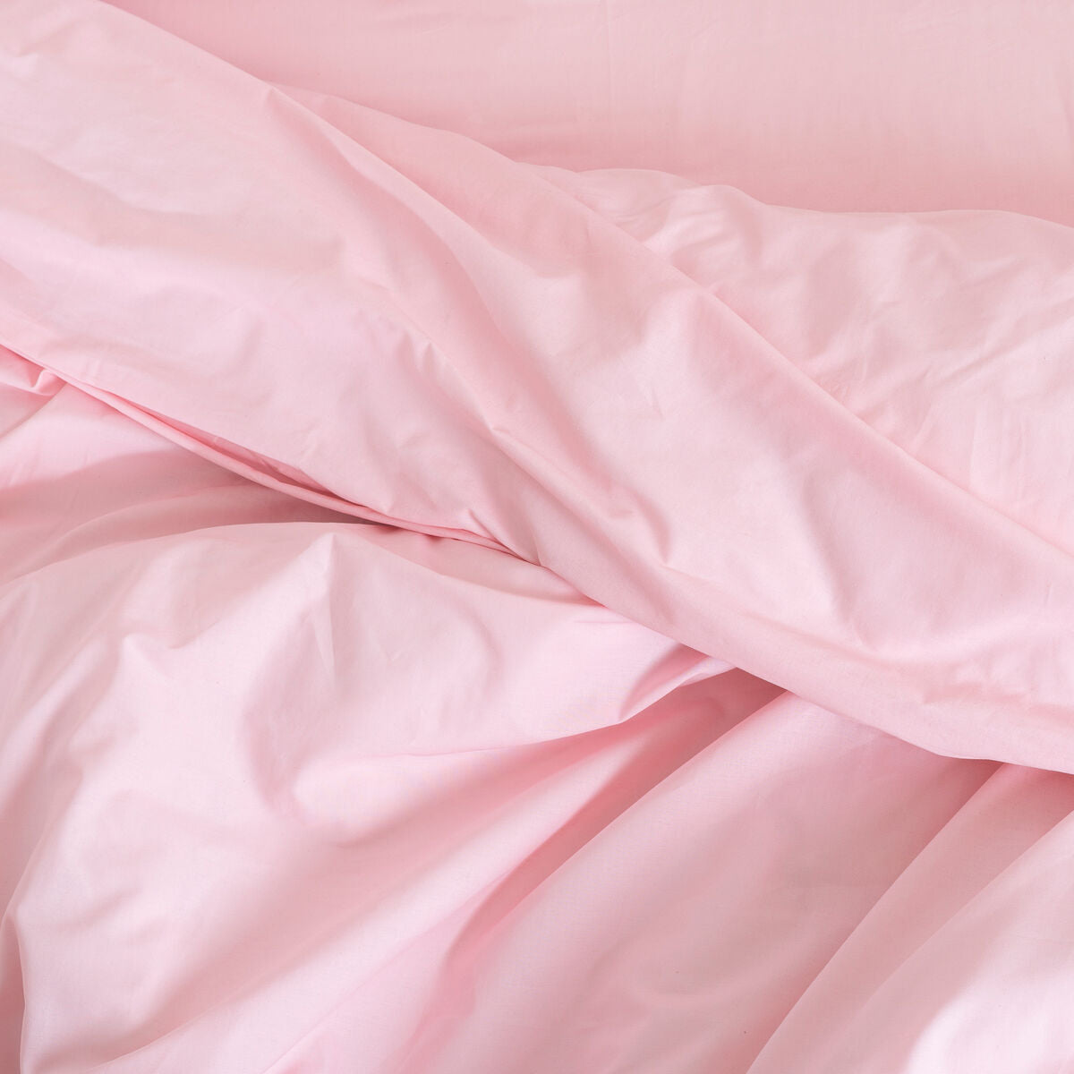 HappyFriday Basic Duvet Cover Light pink 140 x 200 cm